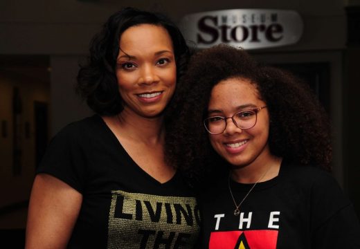 12th Annual Tribute (2018) at Ntl Czech Museum. Flora Williams (ASPS Board Member) & Keana Davenport